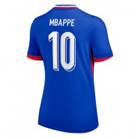 Frankrike Kylian Mbappe #10 Hemmatröja Dam EM 2024 Kortärmad